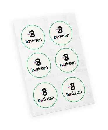 Bas Kes Etiket Baskı