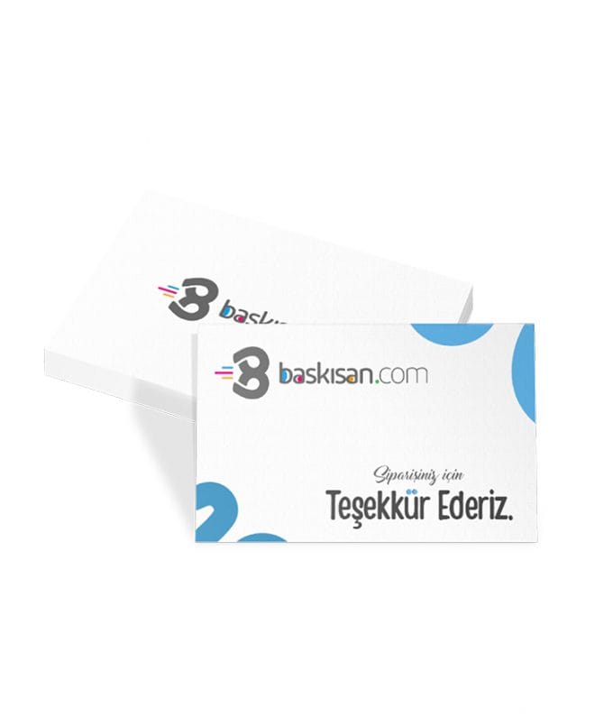 Teşekkür Kartı